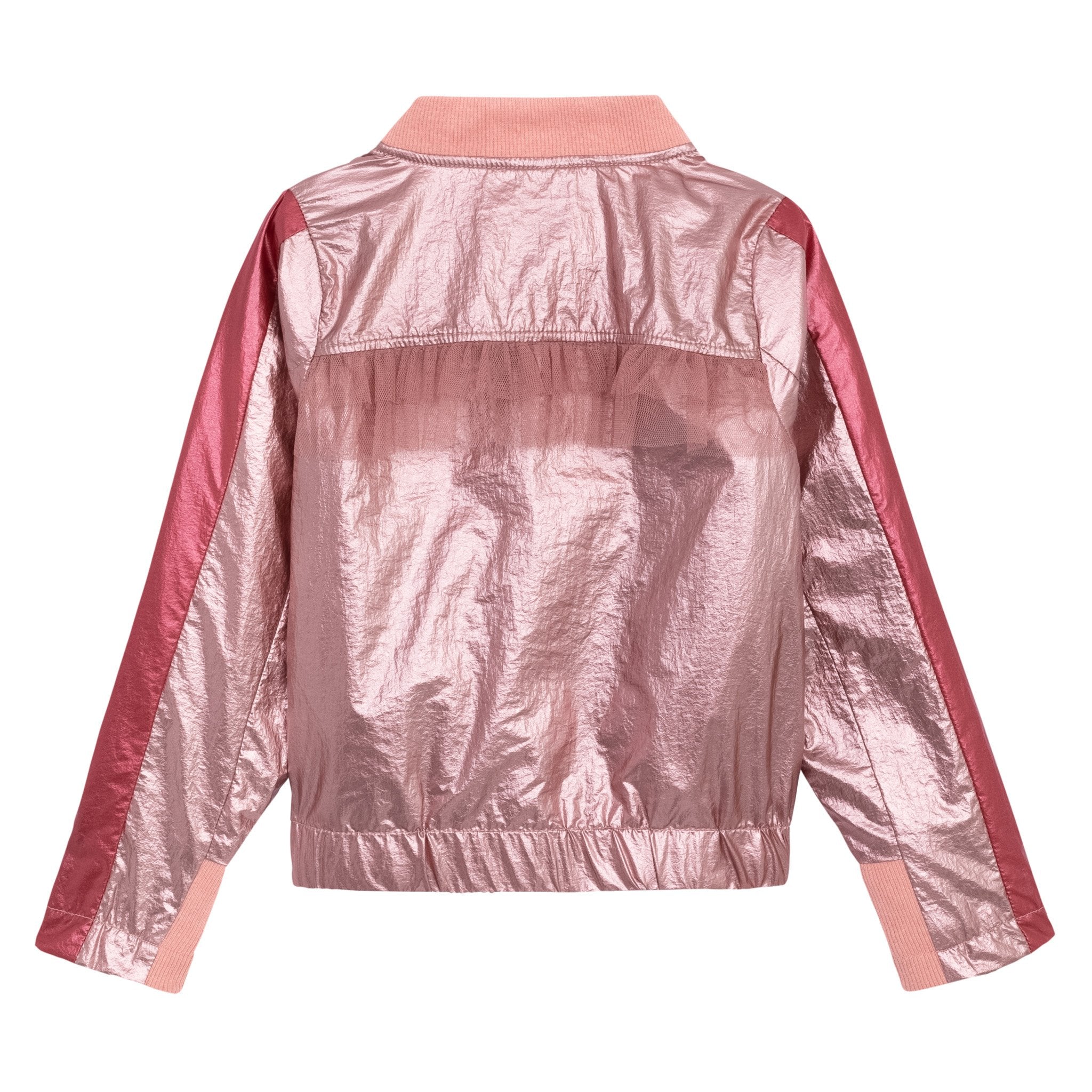 nylon bomber pink
