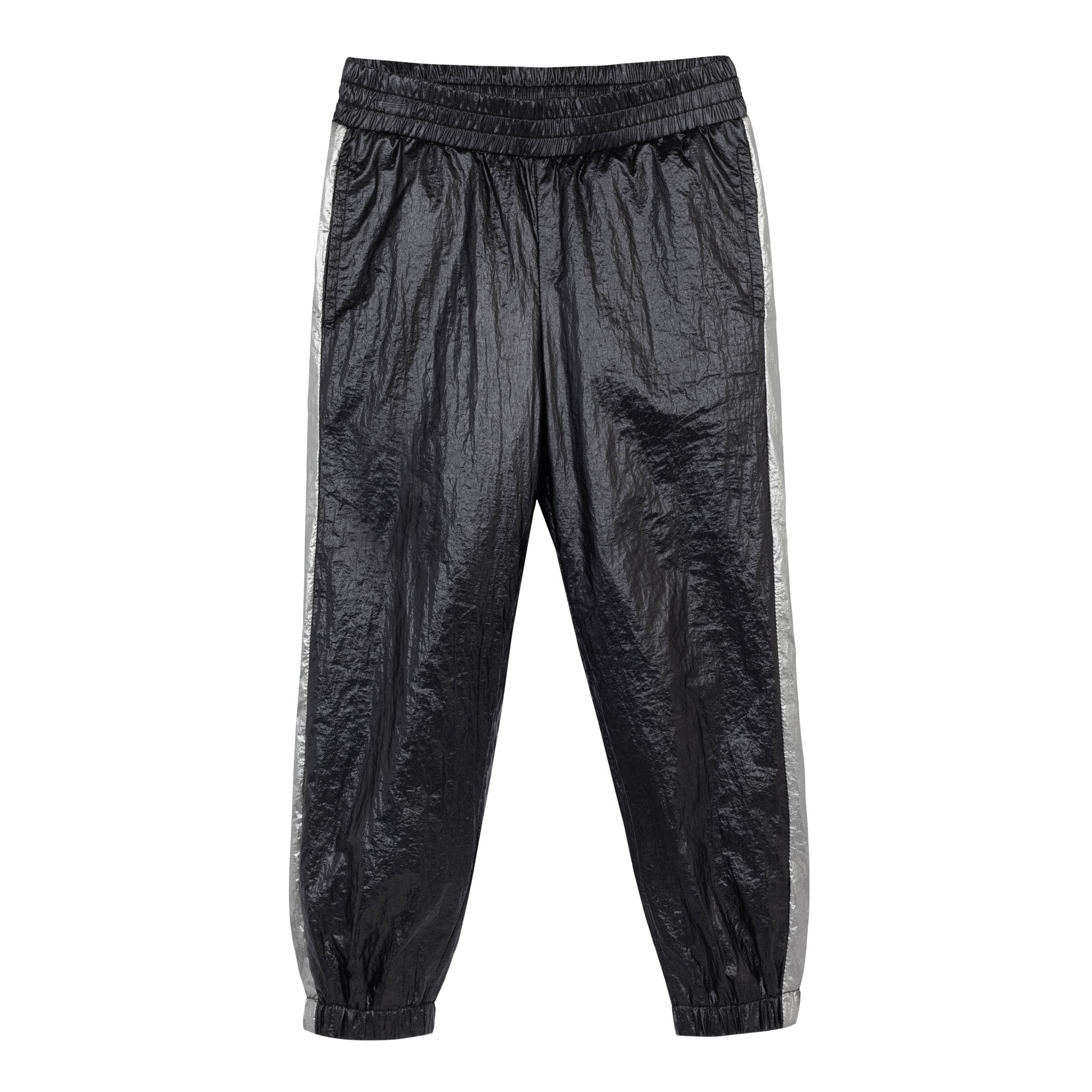 nylon jogger black